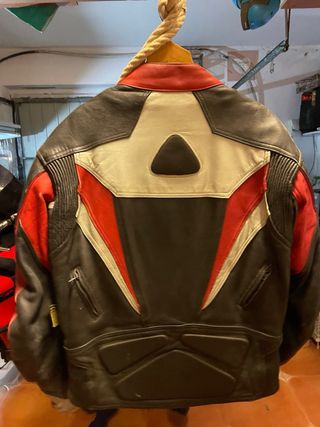 Mono de moto de piel 2 piezas, incluye pantalón