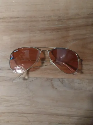 Gafas Ray-Ban Aviator Rosas Doradas