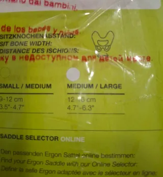 Sillin Ergon SM Comp Men MTB 160 mm.