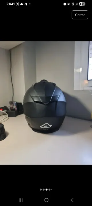 Casco Acerbis Active Negro