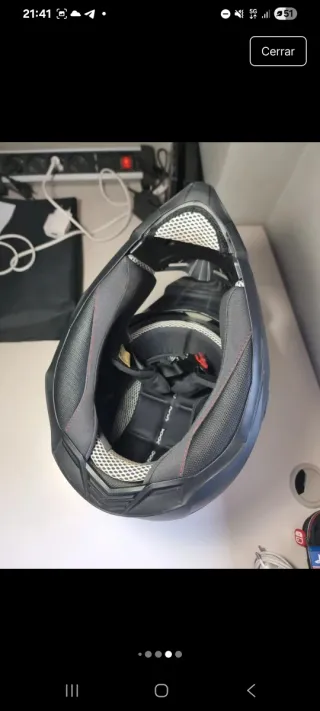 Casco Acerbis Active Negro