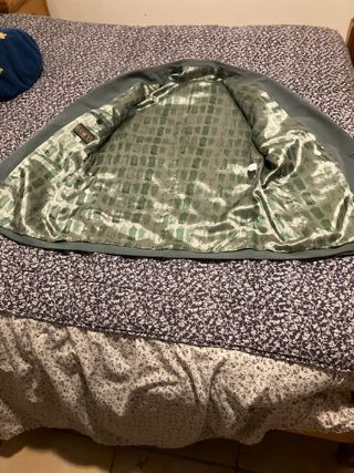 Traje de hombre verde talla 56