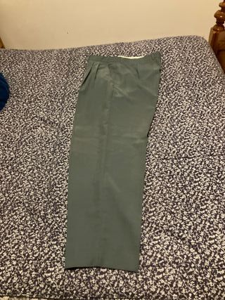 Traje de hombre verde talla 56