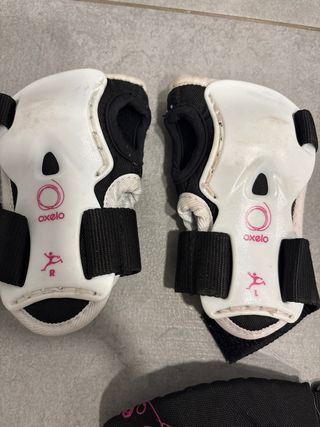Protecciones patinaje: coderas y muñequeras