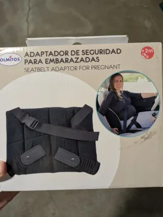 Adaptador cinturón seguridad embarazada