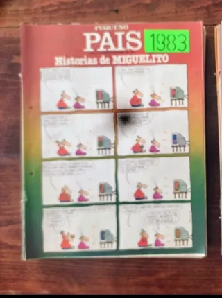 El pequeño pais 1983, 52 revistas año completo.