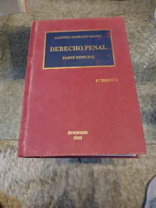 Derecho penal. Parte especial