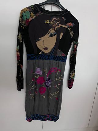 Vestido Desigual Multicolor Estampado