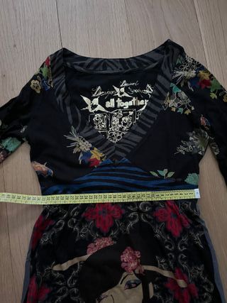 Vestido Desigual Multicolor Estampado