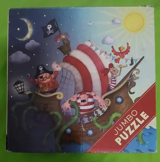 Lote Puzzle y juego de Adivinanzas.