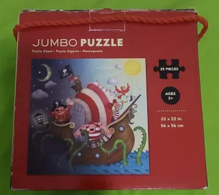 Lote Puzzle y juego de Adivinanzas.