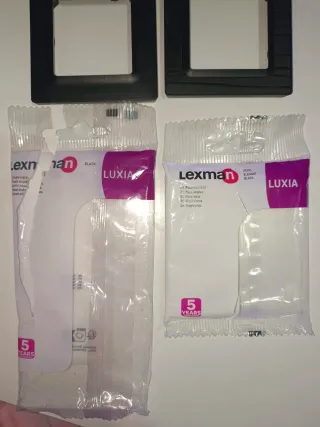 Placas de interruptor Lexman Luxia