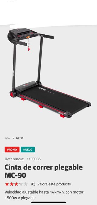nuevo cinta correr