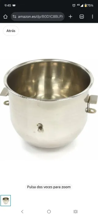 Bol de amasadora Buffalo