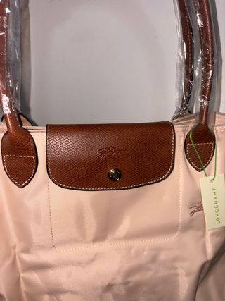 Borsa Longchamp Rosa e Marrone