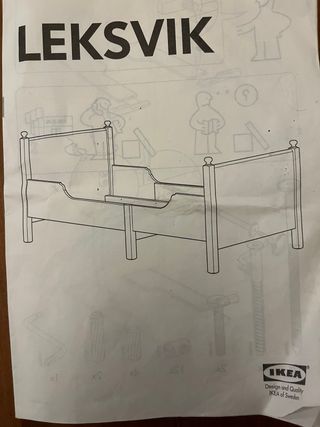 Cama infantil extensible Ikea