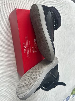 Botines Geox Niña Negros