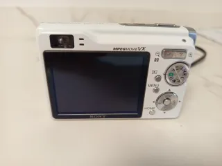 Cámara Digital Sony DSC-W80 Blanca