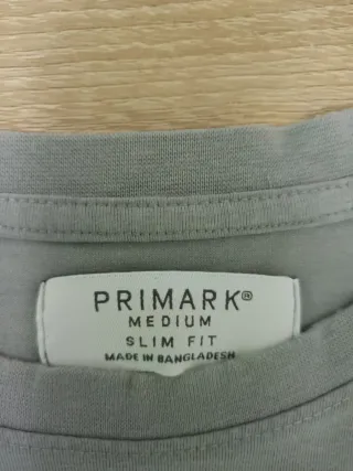 Camiseta Gris Estampada