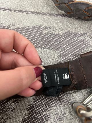 Cintura G-Star uomo marrone