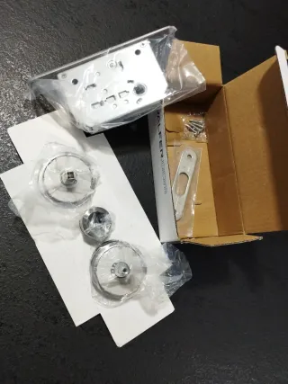 Kit Cierre Puerta Corredera Pestillo Cerradura