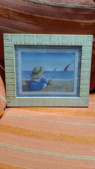 2 Cuadros Decorativos Playa