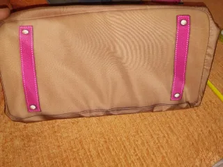 Borsa Beige e Rosa Nuova