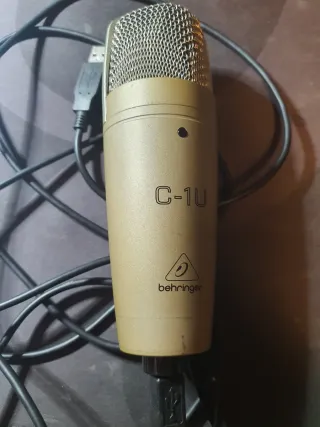 Behringer C-1U Micrófono USB Dorado