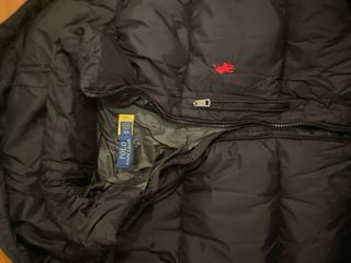 Abrigo Ralph Lauren Negro Talla M