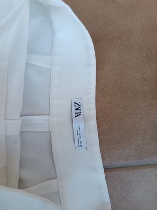 Pantalones blancos largos