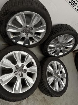LLANTAS 16 PULGADAS 5X100 ORIGINALES AUDI WW SEAT