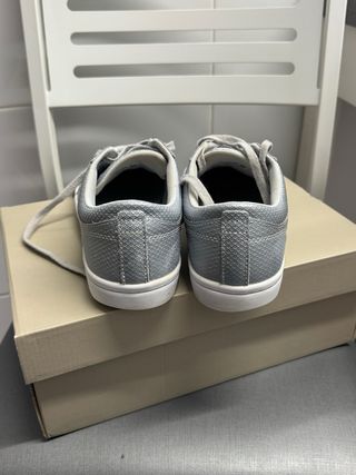 Zapatillas Lacoste Gris Plata Talla 41