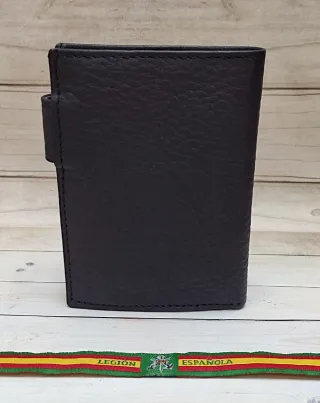CARTERA CON MONEDERO PIEL LEGION + REGALO PULSERA