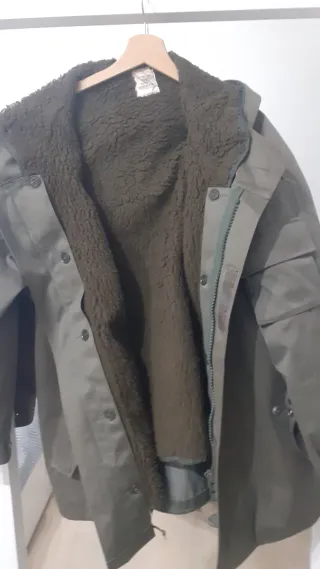 Parka ejército francés con forro
