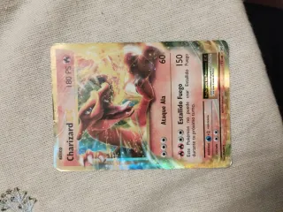 Carta Pokémon Charizard EX 180 PS