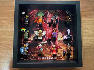 Lego D&D Vetrina Minifigures dungeons and dragons