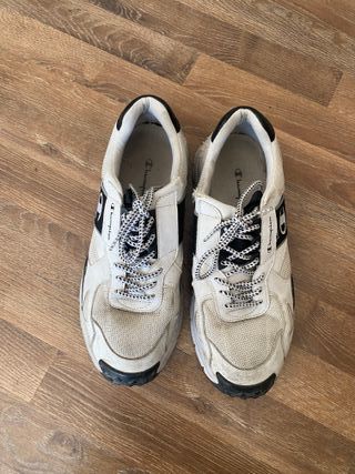 Zapatillas Champion Talla 45 Blancas/Negras