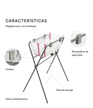 Stokke Soporte Flexi Bath Gris
