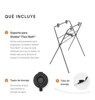 Stokke Soporte Flexi Bath Gris