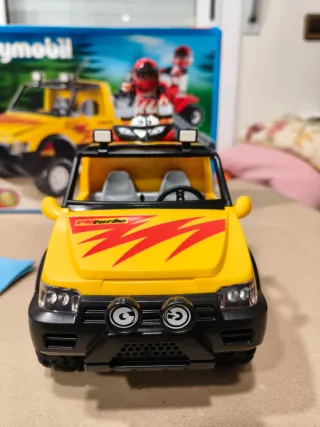 Playmobil Jeep Full Speed 4228 con Quad NUEVO
