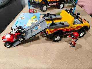 Playmobil Jeep Full Speed 4228 con Quad NUEVO