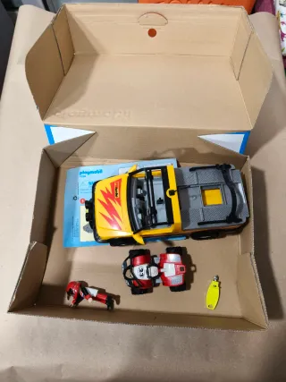 Playmobil Jeep Full Speed 4228 con Quad NUEVO