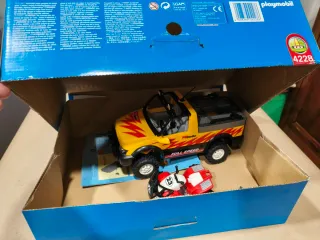 Playmobil Jeep Full Speed 4228 con Quad NUEVO