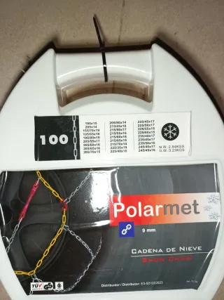 Cadena de nieve Talla 100