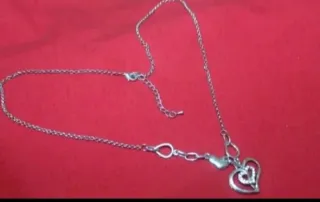 Collar Corazón Plata