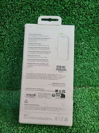 Custodia iPhone 16 trasparente MagSafe