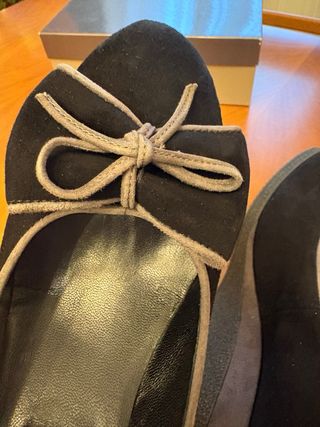 Donna Soft Scarpe con Zeppa N.40