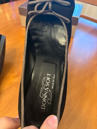 Donna Soft Scarpe con Zeppa N.40