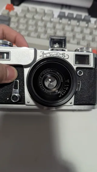 Objetivo Jupiter-12 para Contax/Kiev