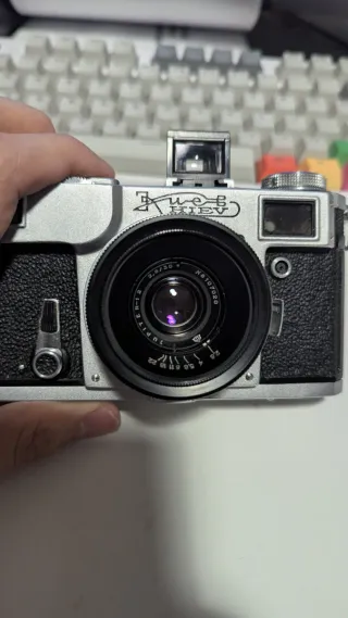 Objetivo Jupiter-12 para Contax/Kiev